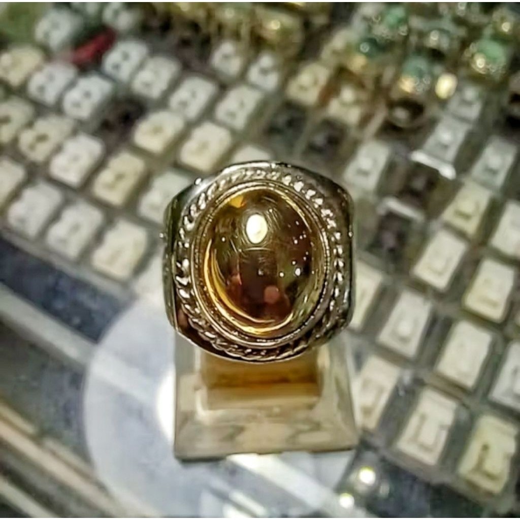 BATU BADAR EMAS ASLI NATURAL