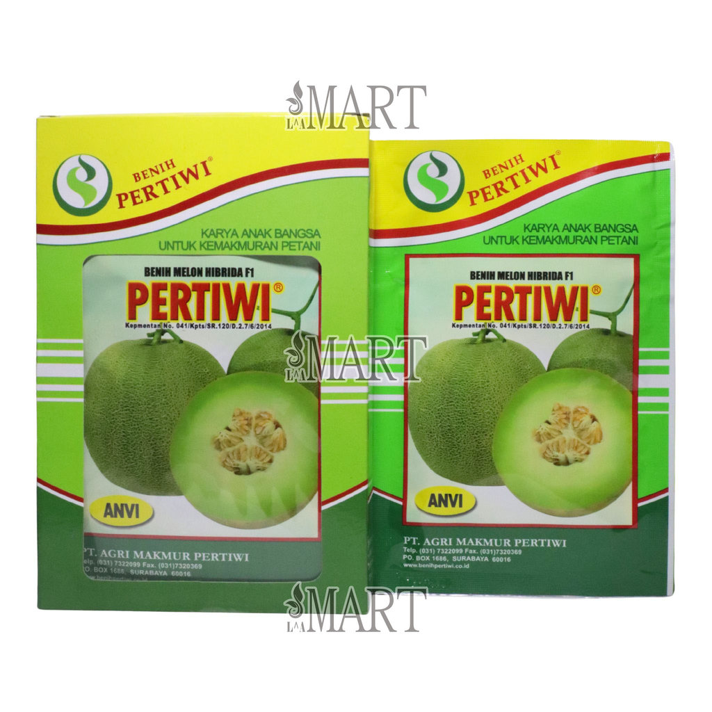 Benih Melon Hibrida PERTIWI F1 Isi 600 Butir Benih Pertiwi