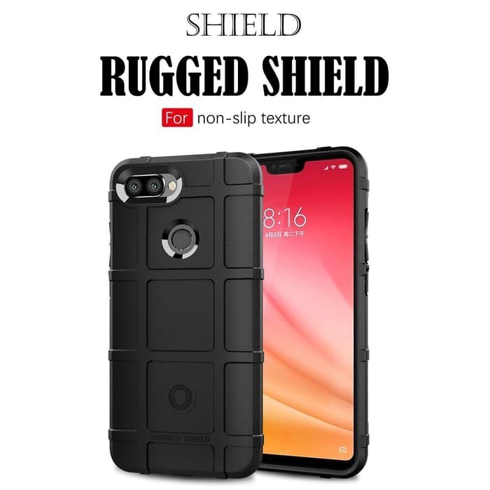 CASE XIAOMI MI 8 LITE CASE RUGGED SHIELD ARMOR ANTI SHOCKPROOF