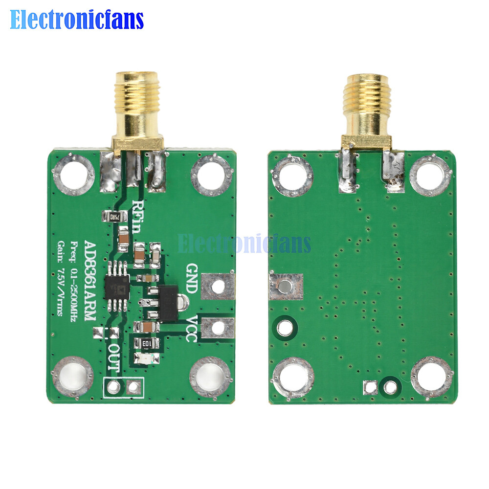 AD8307 RF Power Meter Logarithmic Detector Power Detection 1-600MHz RF Detector Power Meter