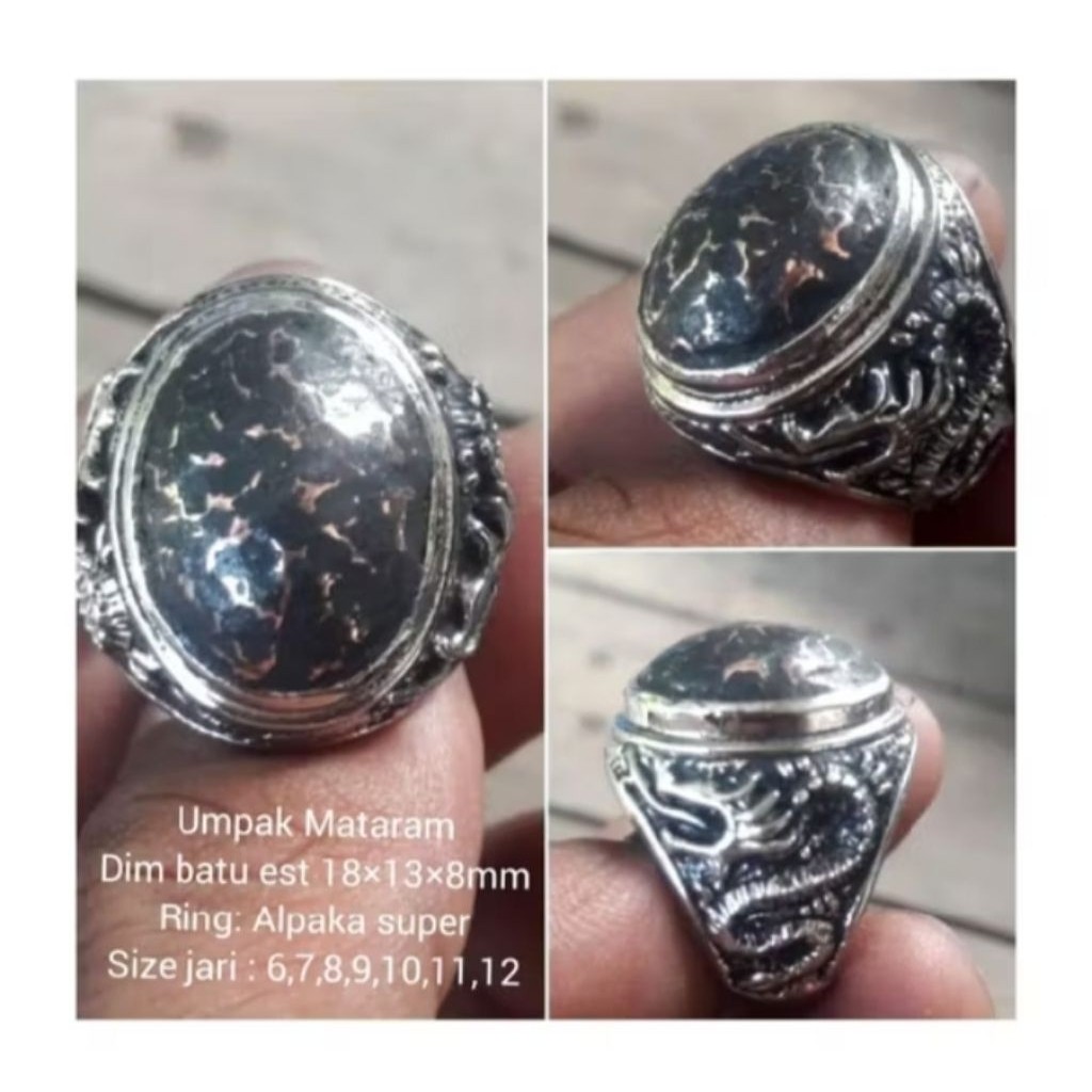 Batu umpak Mataram ring alpaka super