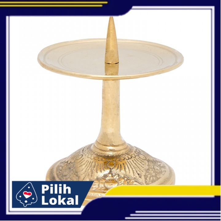 Tempat Lilin Altar Tebal Bunga Besar- Tempat Lilin Murah - Tempat Lilin Altar - Tempat Lilin