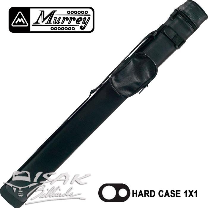 Madurasa5 Murrey Cue Case 1B1S - Hard - Tas Stick Billiard Tabung Oval