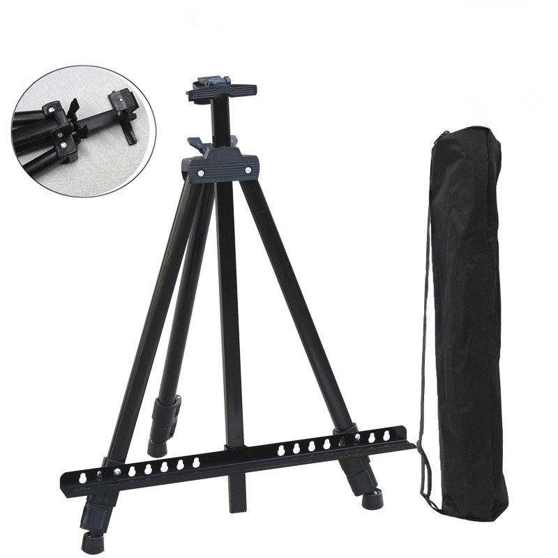 Stand Papan Tulis Penyangga Lukisan Besi Penyangga Foto Segitiga Penyangga Sketsa Penyangga Lukisan 