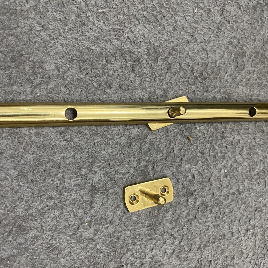 Top kunci-lamskar jendela kuningan (2pcs)