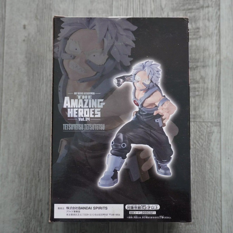 Original Bandai My Hero Academia DXF Tetsutetsu  Boku No Hero Academia Collect Ornaments Figure Mode