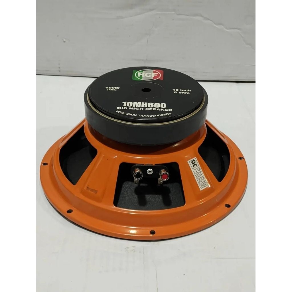 Speaker RCF 10MH600 10 Inch Original Italy | Mid High Speaker | 500 Watt | Suara Jernih & Kencang