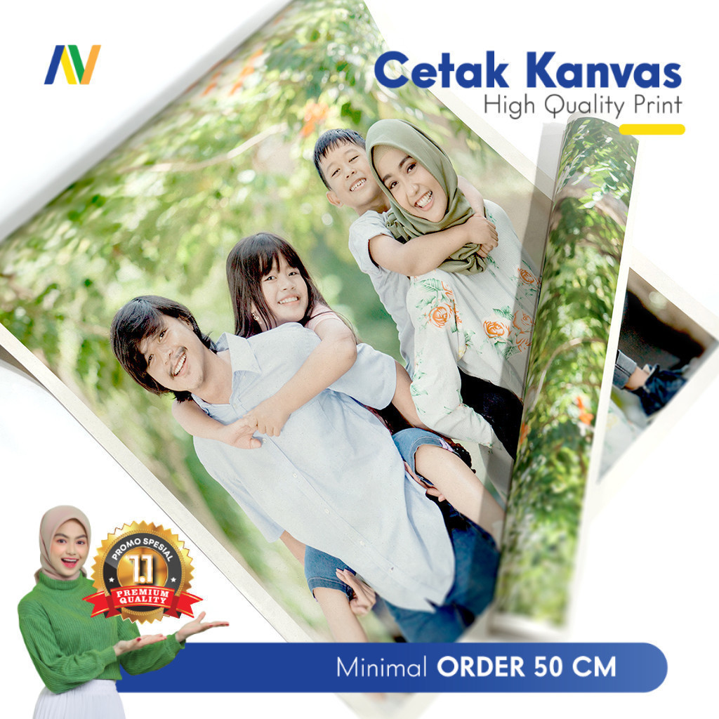 Cetak Foto Kanvas | Cetak Foto Kanvas Lembaran Tanpa Frame | Cetak Foto Custom | Custom Cetak Foto