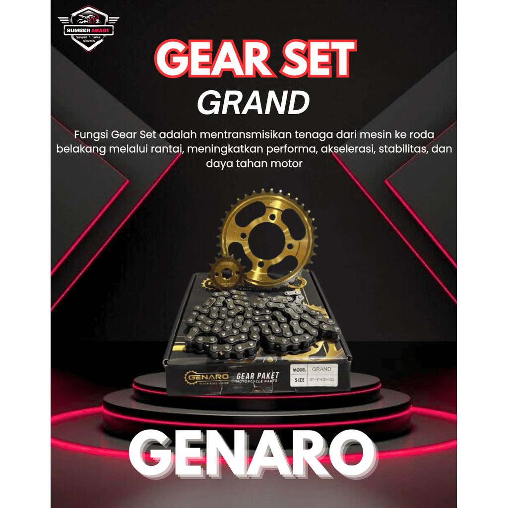Genaro Gear Set Grand