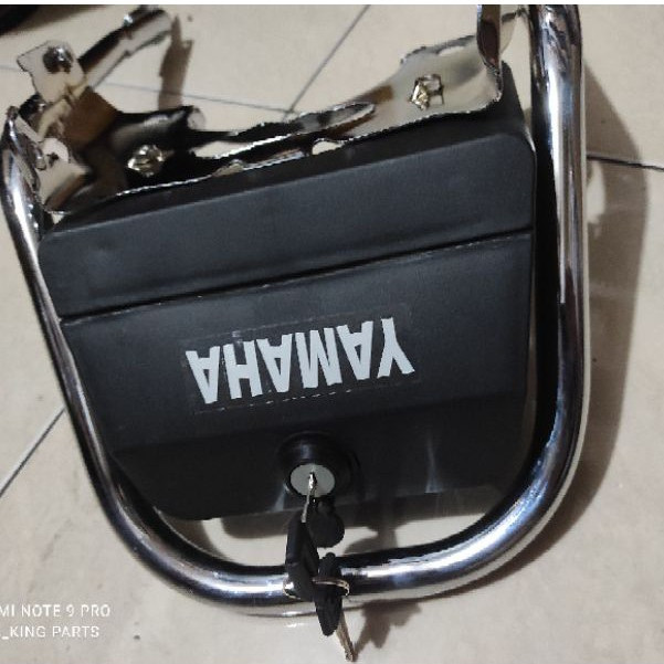 BEHEL RX KING CHROME 04 + TOOL BOX RX KING SET — TOOLBOX RX KING + KUNCI & STIKER YAMAHA