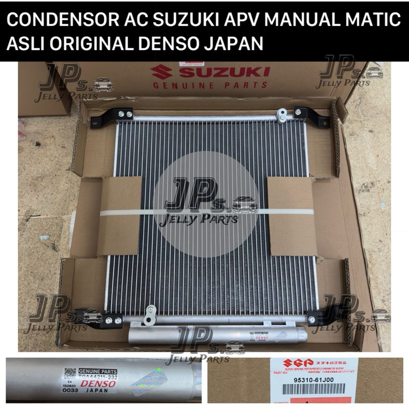 CONDENSOR KONDENSOR AC SUZUKI APV ASLI ORIGINAL DENSO JAPAN