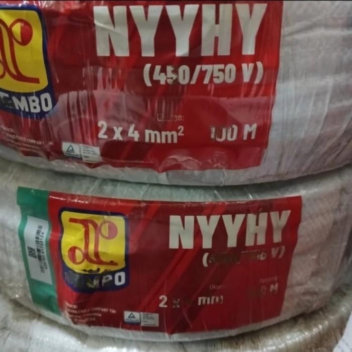 JEMBO KABEL SERABUT NYYHY 2X4MM 2X4 MM JEMBO 30 METER - AsherCable - Original Guarantee