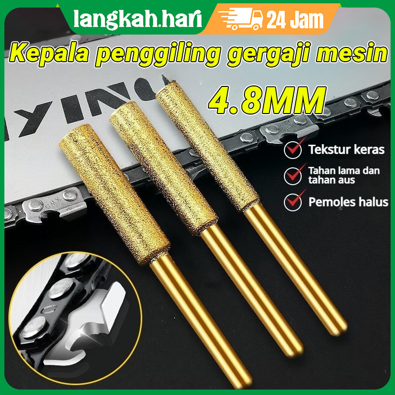 Kepala pengasah rantai gergaji mesin pengasah rantai kepala pengasah berlian gergaji rantai genggam 