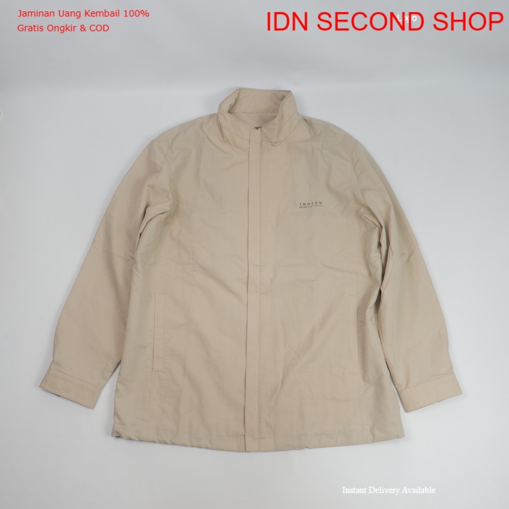 INDIAN Stand Collar Casual Jacket – Preloved