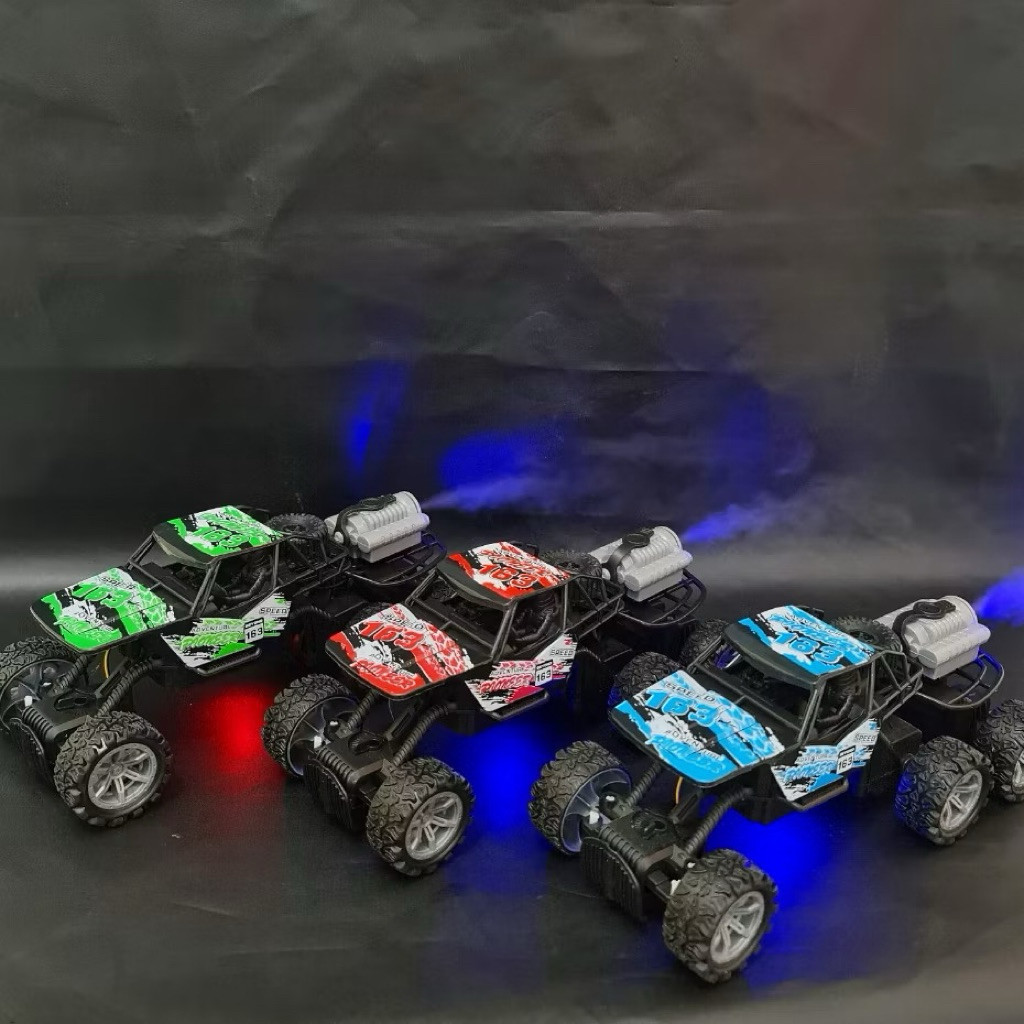 MAINAN RC Off Road 6 RODA SPRAY ASAP Pioneer Super Car Remote Kontrol Jeep Off Road Climbing Car
