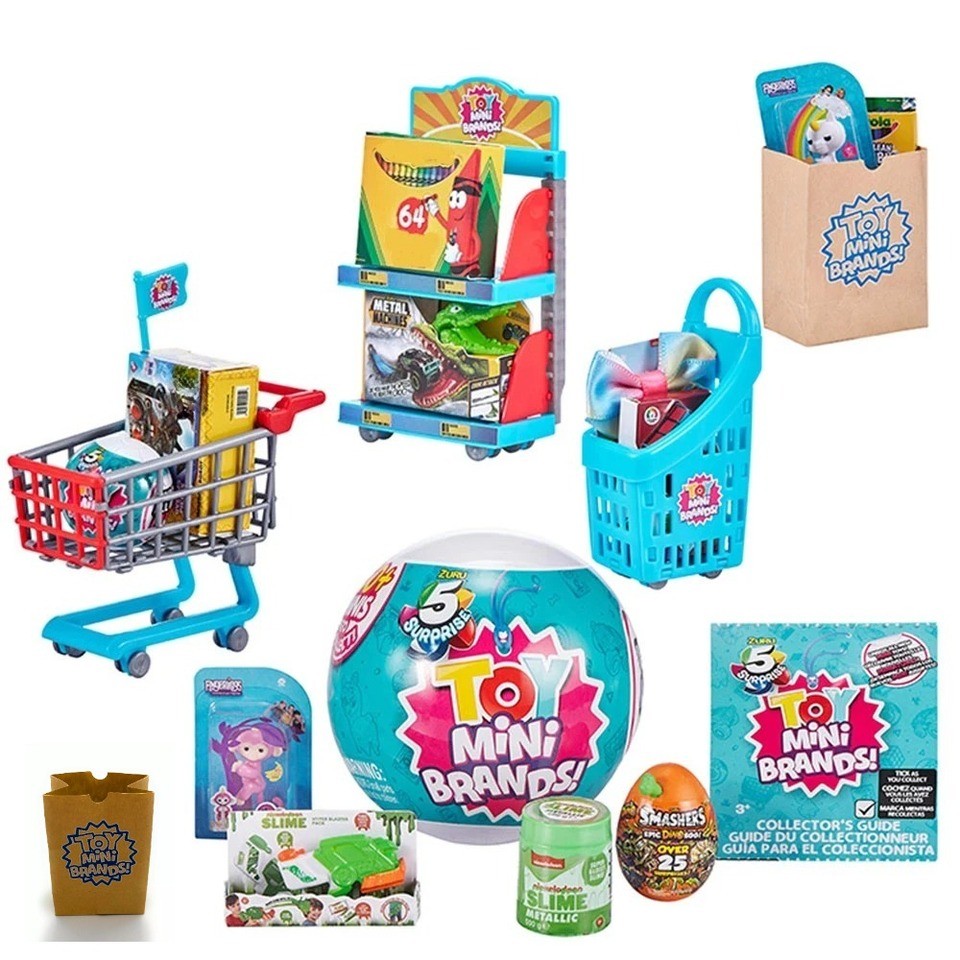 Zuru Mini Brands Toys 5 Surprise Mini Brands Toy Original Supermarket Miniature Toy Miniature Toys M