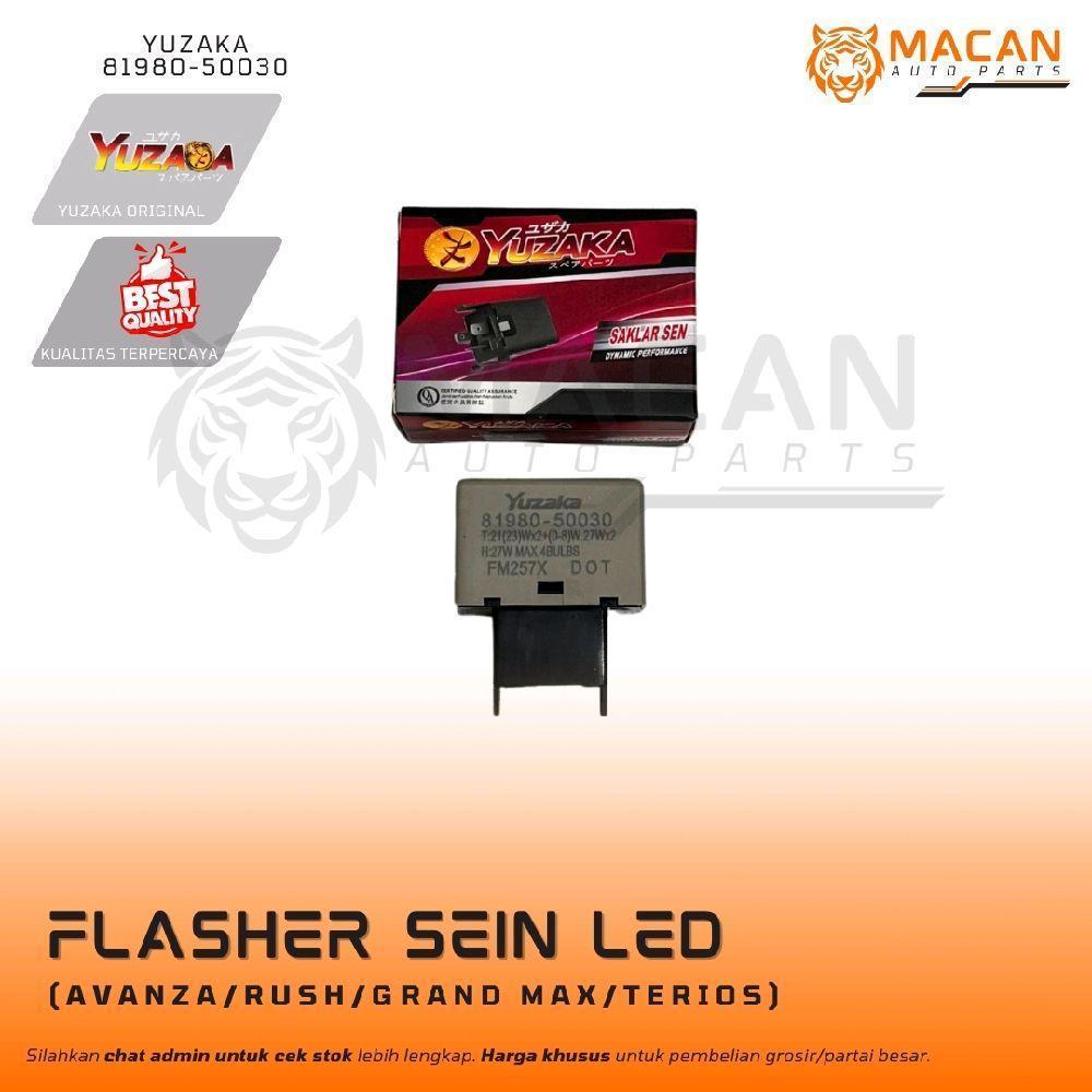 Flasher Relay Toyota Avanza Rush Daihatsu Grand Max Terios  Yuzaka 81980-50030 Flasher Lampu Sein | 
