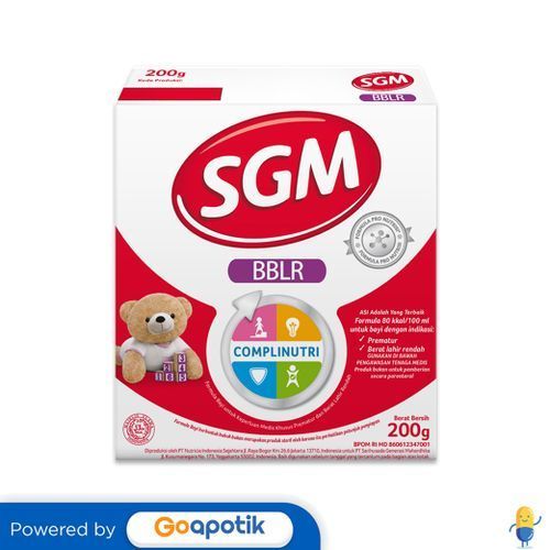 Sgm Bblr Formula Bayi Isi 200 Gram Box