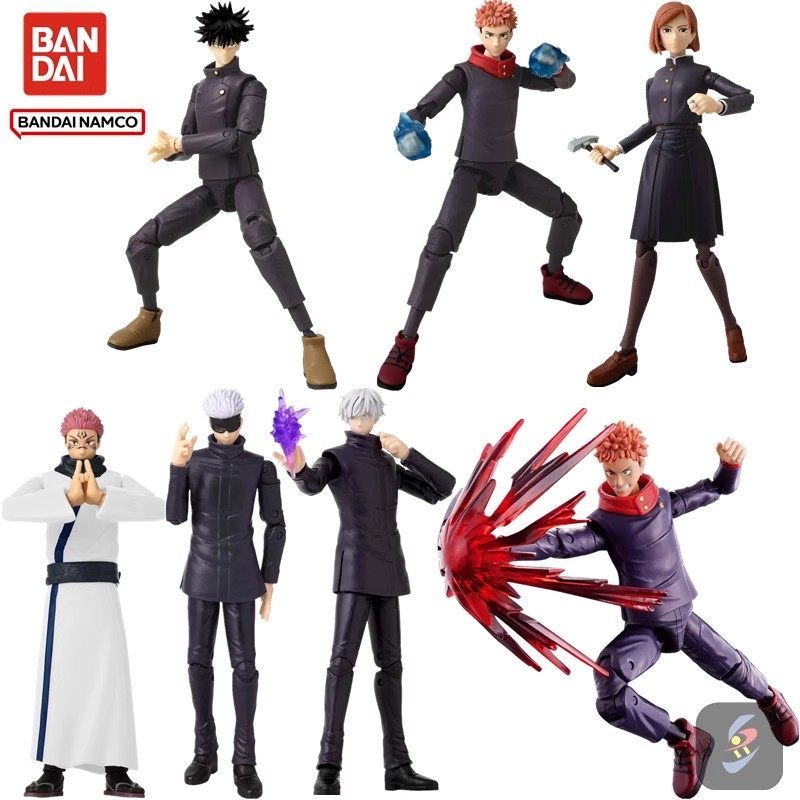 Bandai Namco Authentic Anime Heroes Jujutsu Kaisen Satoru Gojo Articulated Action Figure With Replac