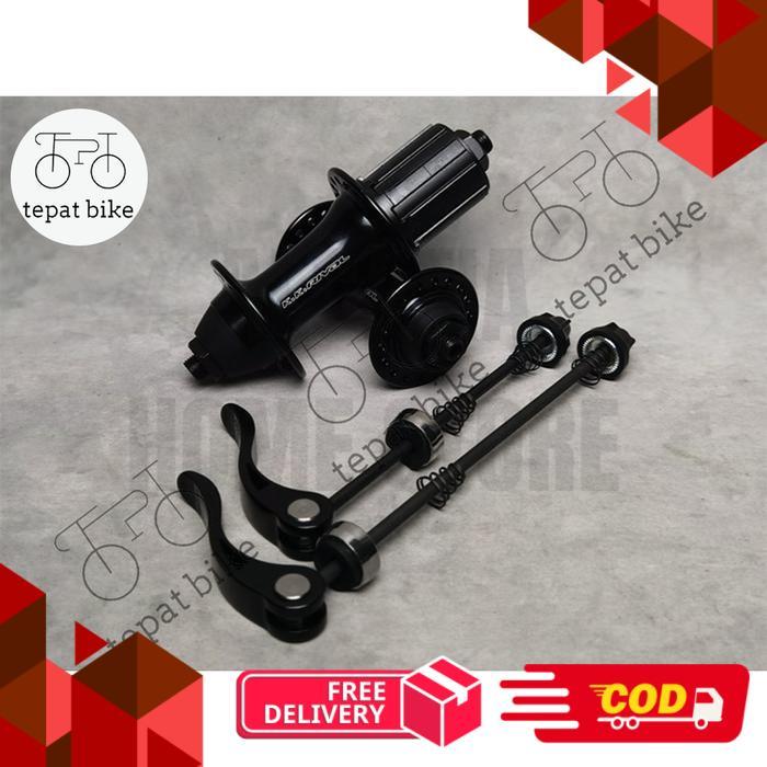 Hub Freehub KK RIVAL 32H & 36H Taiwan for Rim Brake Roadbike MTB Commuter DLL - 32H -alca