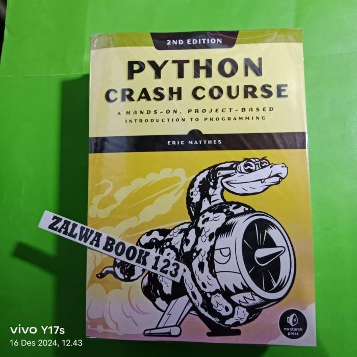 Buku Cetak Python Crash Course