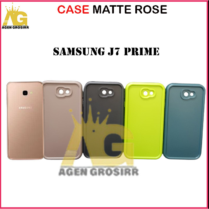 AG- SOFT CASE MATTE ROSE SAMSUNG J8 J7 2016 J710 J7 PLUS J7 PRIME J7 PRO J5 PRIME J4 PLUS M10 M14 M1