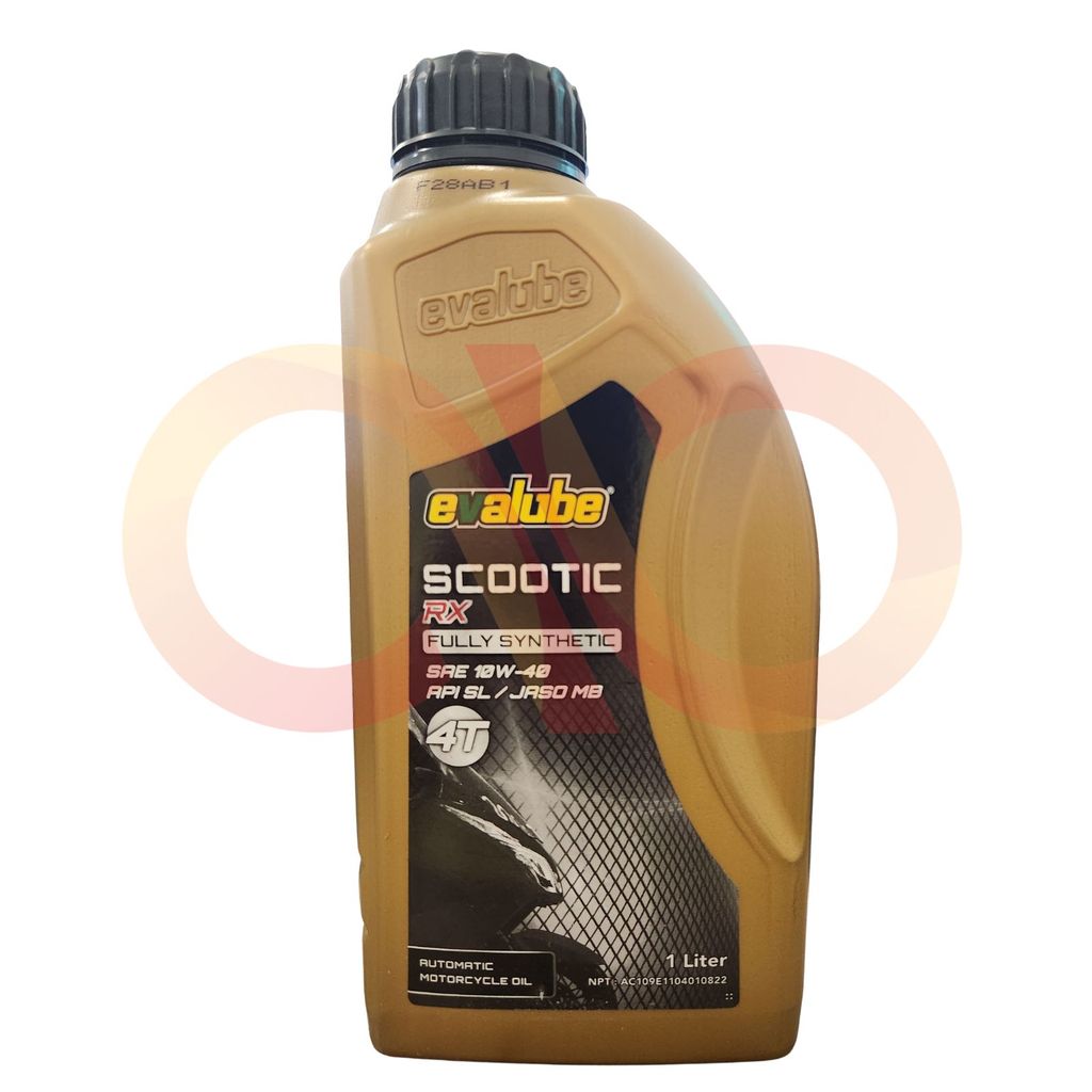 Evalube | Oli Motor Matic Scootic RX Fully Synthetic 10W-40 1 Ltr