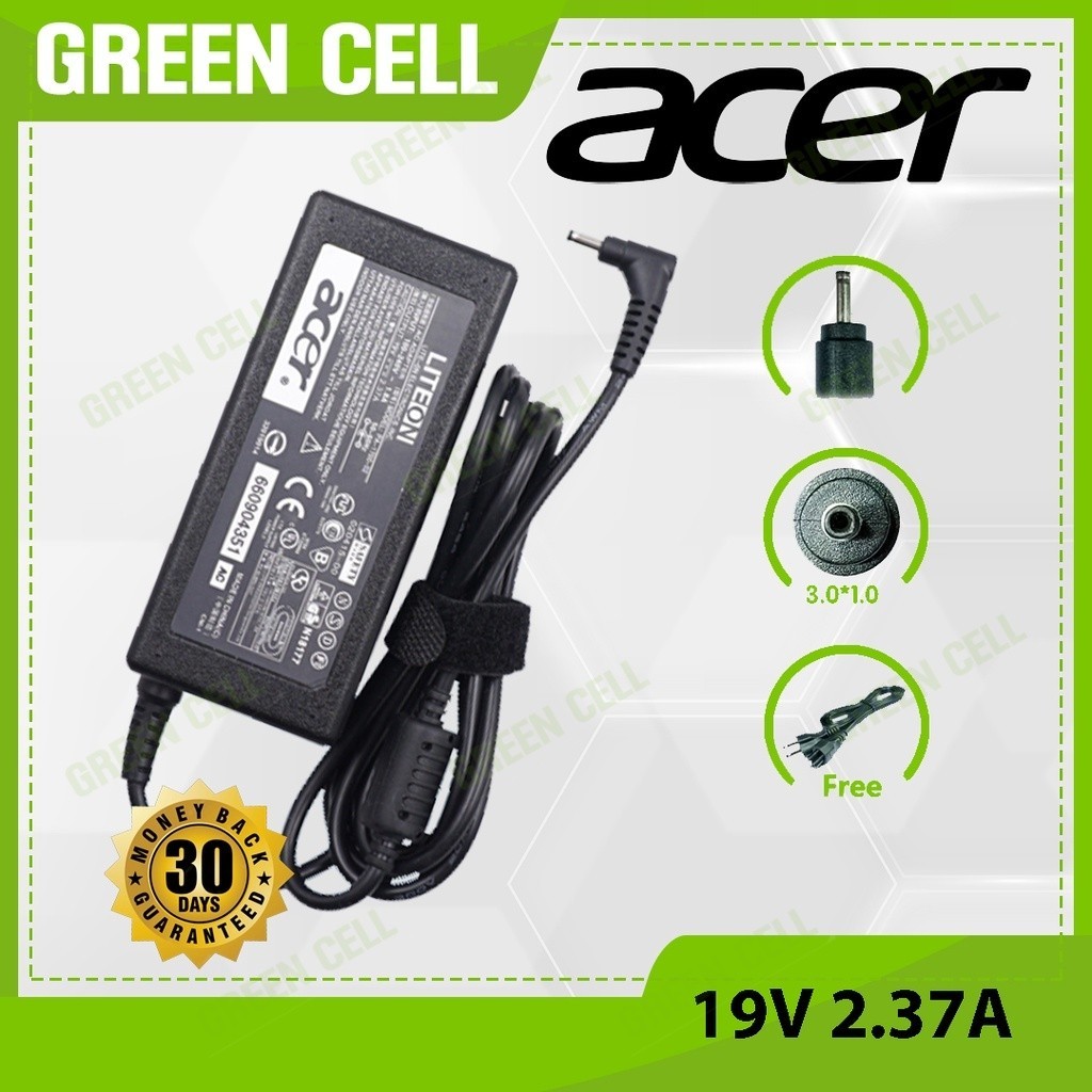Acer Aspire Laptop Charger 19V 2.37A for Travelmate P214 TMP214-52 P214-53 P214-54 P215-52 A314-36P