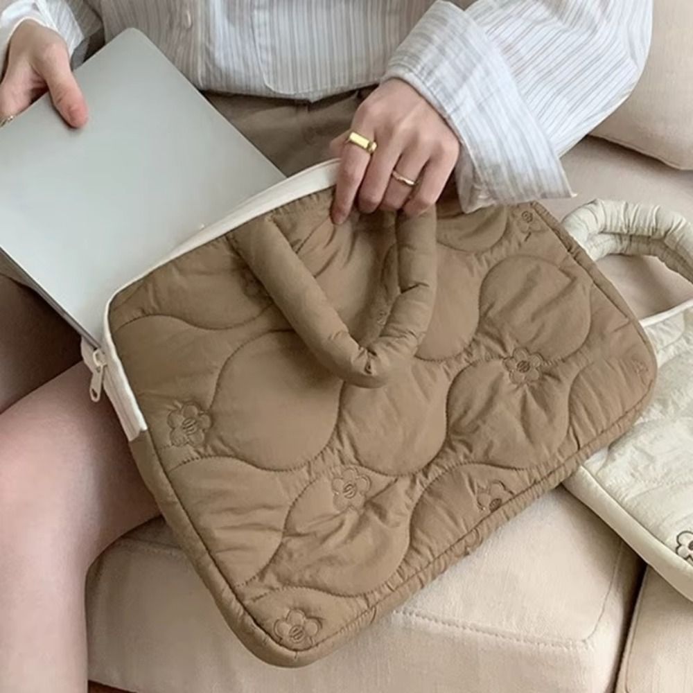 New Flower Laptop Sleeve Cute Multiple Models Tablet Pou  Multipurpose Computer Case