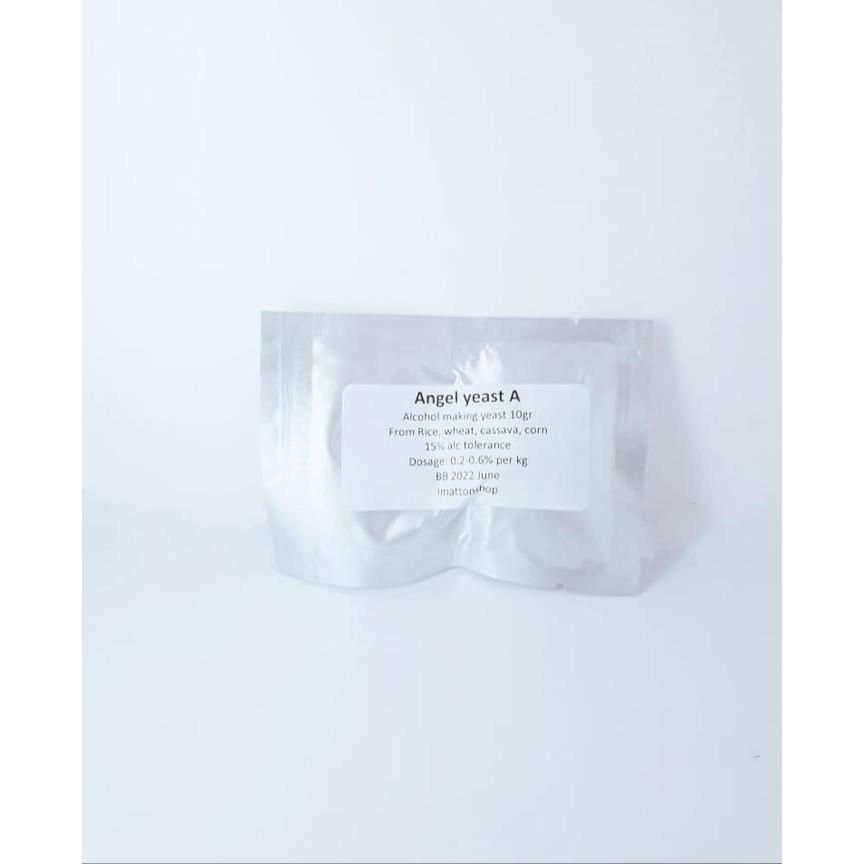 Imatton ragi alkohol ketan jagung singkong beras rice wine yeast - Angel A 10gr