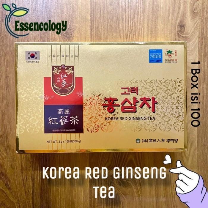Korean One Red Ginseng Tea - Teh Ginseng Korea - 1 Box isi 100s - Red Ginseng Tea