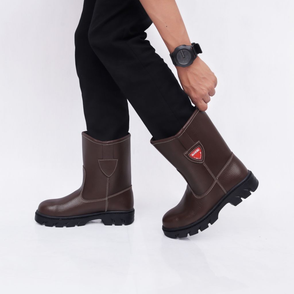 JAMIN MURAH Sepatu Safety Rexwing Boots Ujung Besi Sepatu Proyek Industri Shoes Safety Keselamatan k