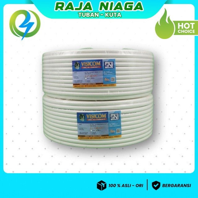 Kabel NYM 3x1.5 Visicom 50M Original – Kabel Listrik 3 Core Berkualitas