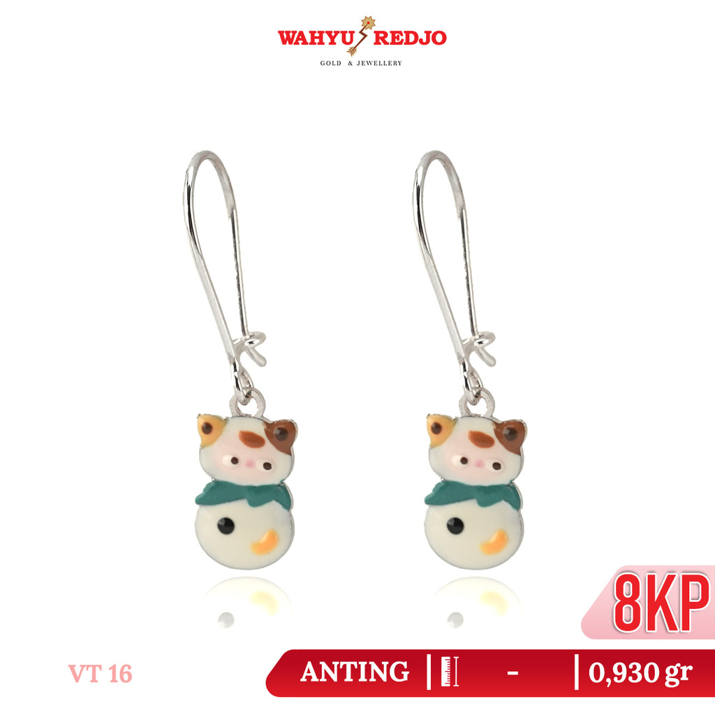 Anting-Anting Emas Putih Anak-Anak 8KP Wahyu redjo AN-8KP-31633587