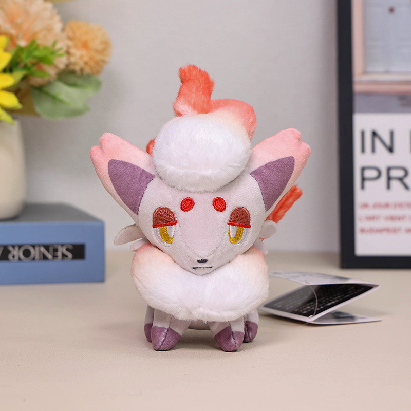 Pokemon Zorua Plush Toy Kawaii Zoroark Hisuian Zorua Stuffed Anime Peule Doll ristmas Gifts For Kids