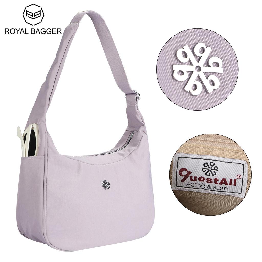 Royal Bagger Tas Ketek Tahan Air Kanvas Tas Bahu Sederhana Yoga Olahraga Tas Pangsit Wanita 9010