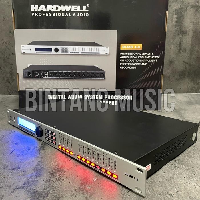 Speaker management hardwell dlms 4.8 Original 4 in 8 out DLMS4.8 HARDWELL - Spesifikasi