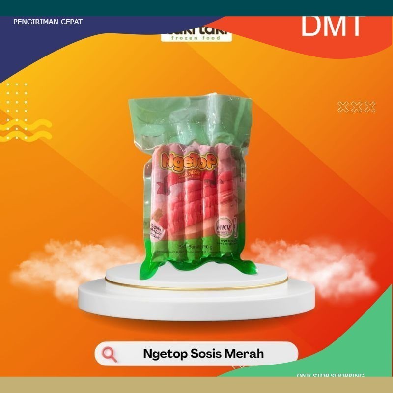 Ngetop Sosis Merah Ayam 250gr