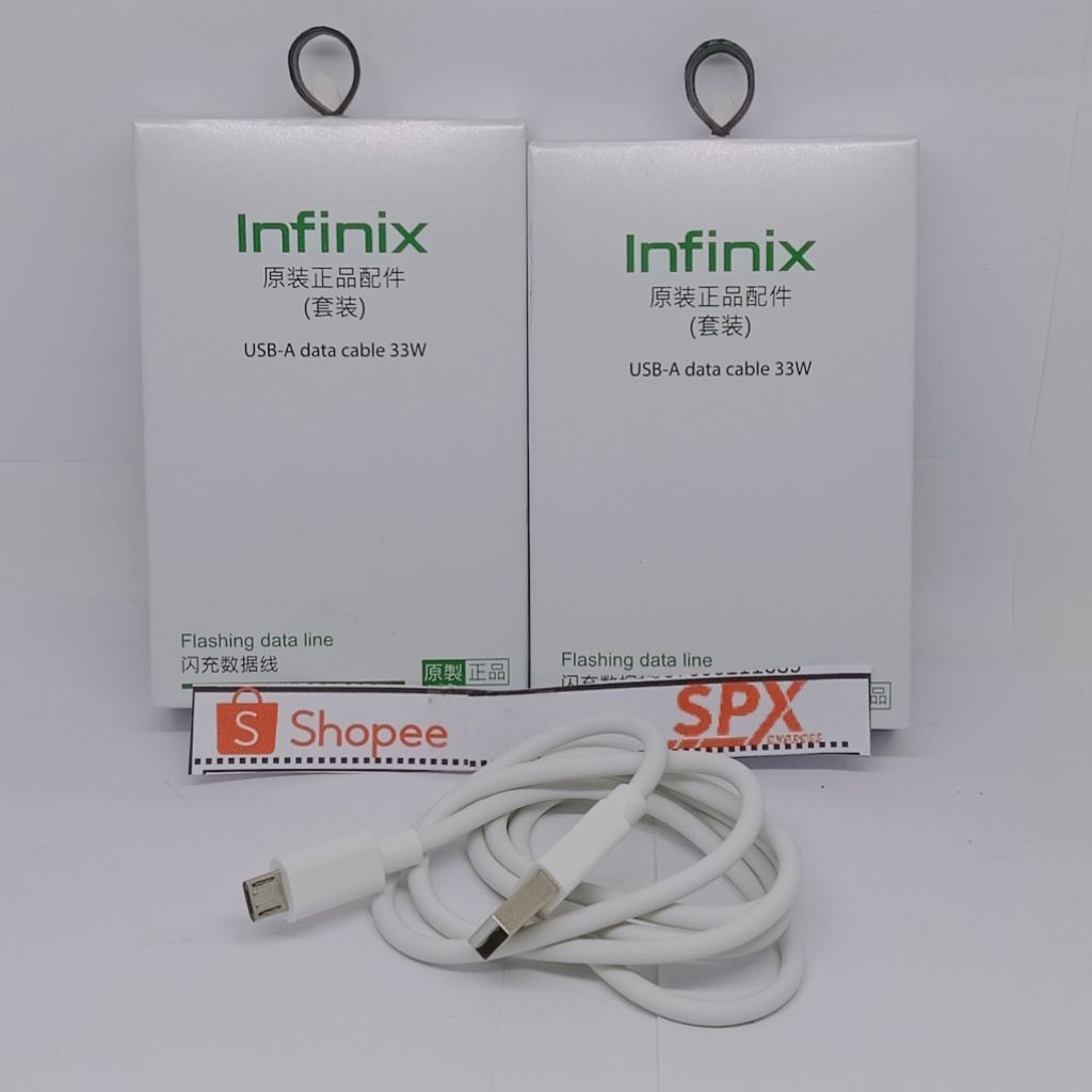 KABLE KABEL CHARGER CASAN INFINIX HOT 11 HOT 11 PLAY MICRO USB ORIGINAL