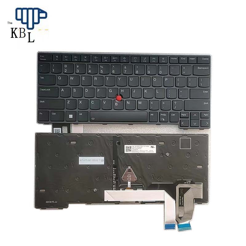 Original New Backlight US Layout For IBM Thinkpad T14 Gen3 Black Grey Laptop Keyboard SG-B1400-XUA S