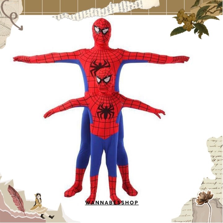 amazing spiderman Kostum cosplay spiderman klasik kostum superhero anak spiderman classic