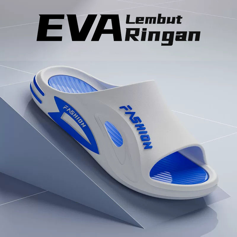 Sandal pria 2026 untuk musim panas, cocok dipakai di luar ruangan, modis, untuk kamar mandi, anti se