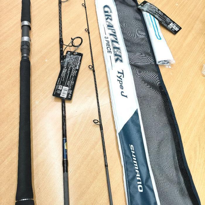 JORAN SHIMANO 21 GRAPLER TYPE J S604-3 JORAN JIGING SAMBUNG 3
