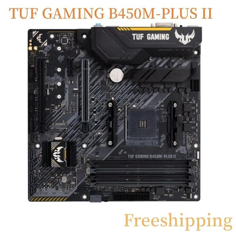 For ASUS TUF GAMING B450M-PLUS II Motherboard B450 DDR4 Mainboard 100% Tested Fully Work