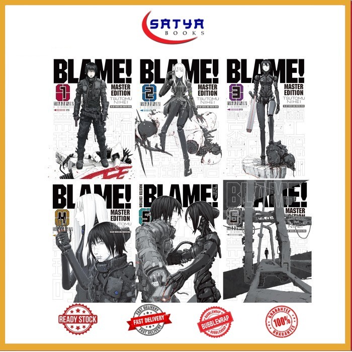 Komik BLAME: Master Edition (6 book series)