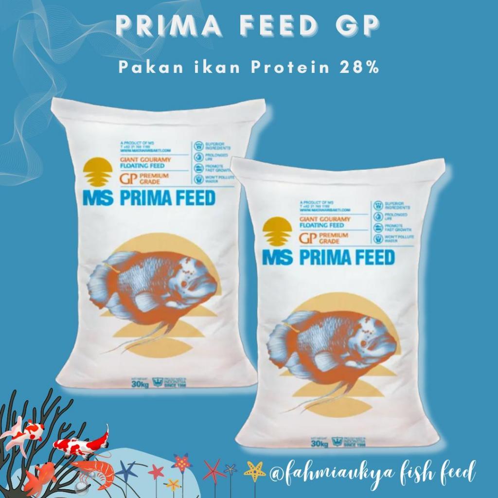 PAKAN IKAN MURAH (PAKET 20 KG) PAKAN IKAN MS PRIMA FEED GP | Pakan ikan protein  28% (PrimaFeed GP)