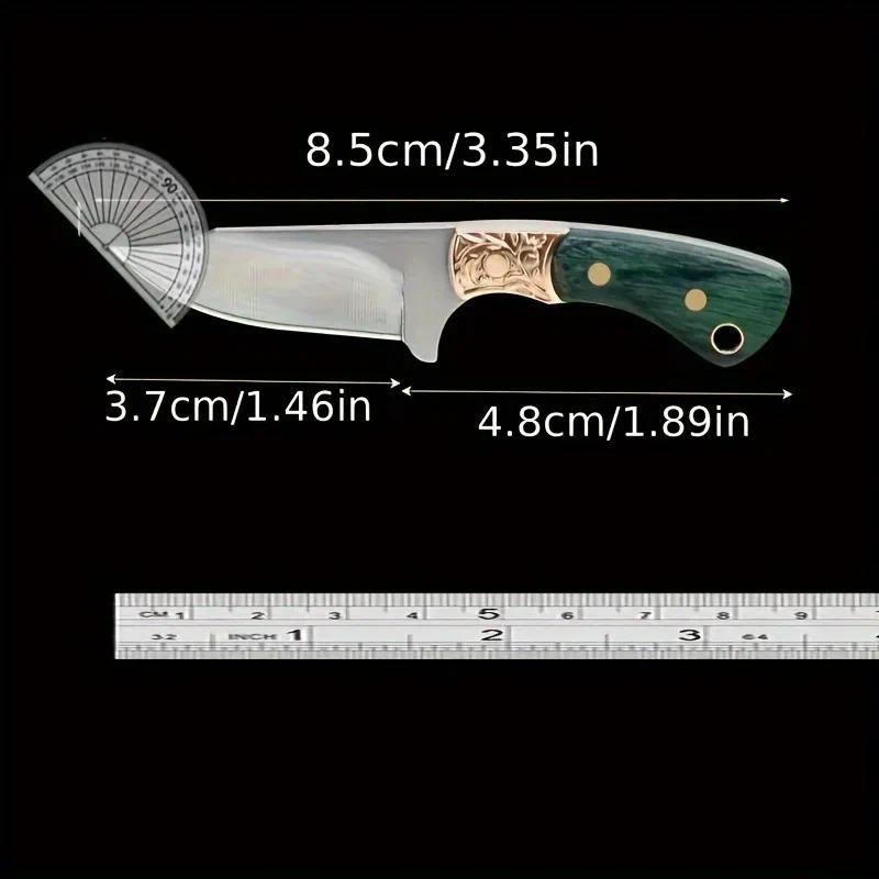 1PC Outdoor Creative Knife Fun Knife Men's Button Knife Outdoor Peeling Knife Household Box Opening 