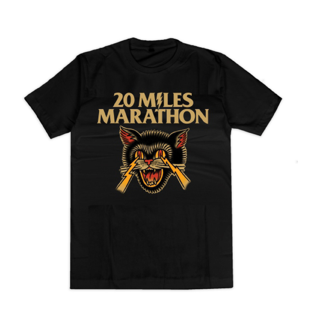 Tshirt 20 MILES MARATHON -Live at ORIGINFEST (black)