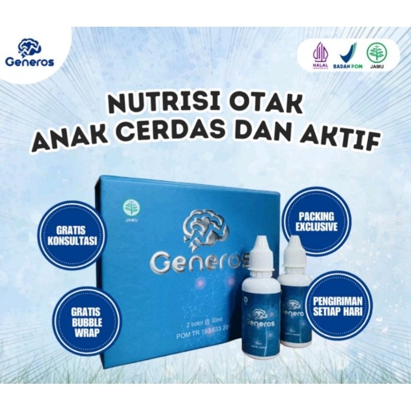 Generos nutrisi otak anak