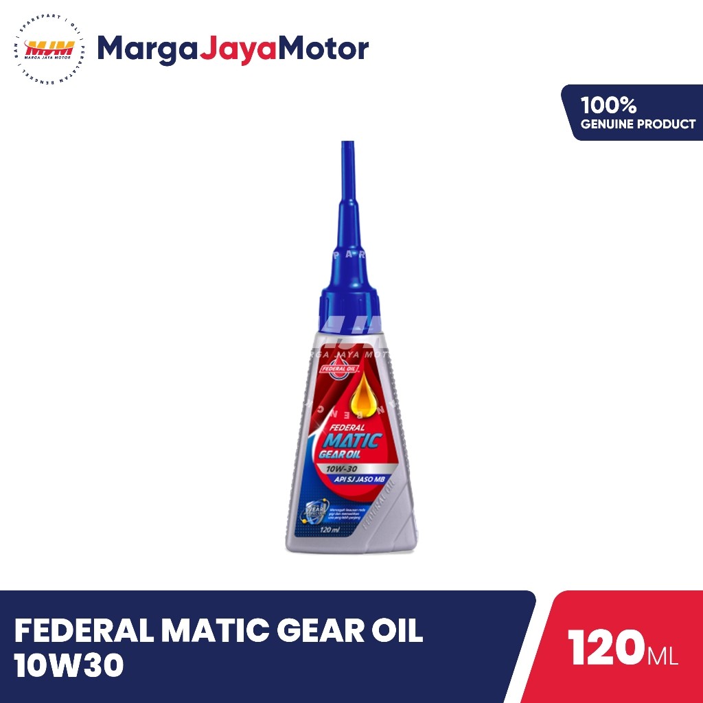 Federal Matic Gear Oil 120ml Oli Gardan Matic Federal